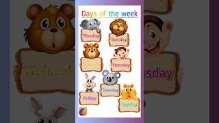 days of the week song |sunday to monday spelling #nurseryrhymes #staylittlechannel