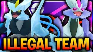 ILLEGAL *TRIPLE FUSION* TEAM! IS KYUREM BLACK BETTER THAN KYUREM WHITE?  | GO BATTLE LEAGUE