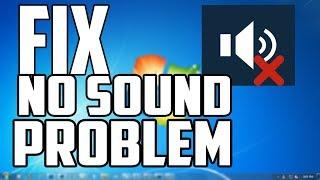 How To Fix No Sound Problem | Fix Red Cross On Speaker