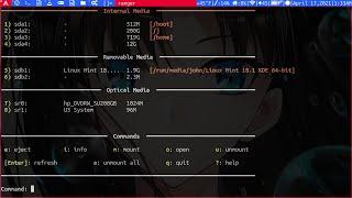 How to Mount and Unmount Devices in DWM and other WMs Using UDisks2! Very simple ;)