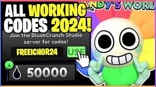 *NEW* ALL WORKING CODES FOR DANDY'S WORLD IN 2024! ROBLOX DANDY'S WORLD CODES