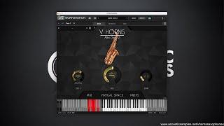 VHorns Saxophones by acousticsamples - Overview