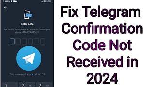 How to fix telegram verification code not received in 2024