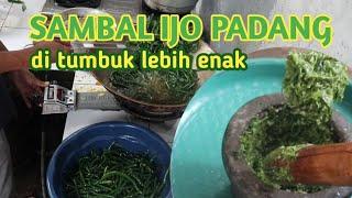 resep sambal ijo ala rumah makan padang bikinnya di tumbuk lebih enak