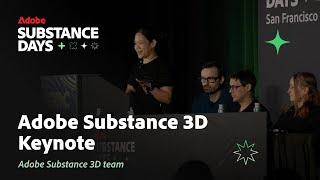 Substance Days at GDC 2024 Keynote | Adobe Substance 3D