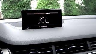 2015 2016 Audi Q7 Stock Audio Sound System Speakers Test Review Presentation B&O Bose