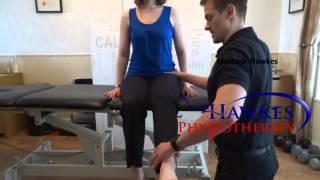 Hawkes Physiotherapy E Course: Basic manaual muscle testing: Quadriceps