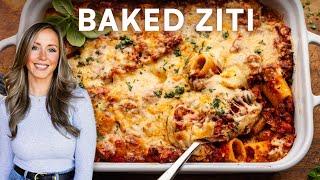 Baked Ziti with Italian Meat Sauce