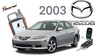 Дубликат ключа Mazda 6 2003/ Clone of the original key/ Key tool max.