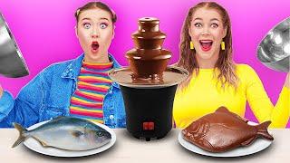 EXTREME CHOCOLATE CHALLENGE || From Sweet to Savory! Epic Taste Test by 123 GO