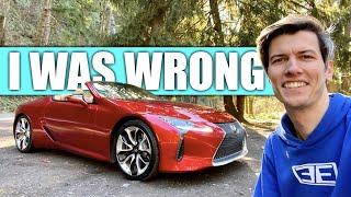 I Was Wrong About The Lexus LC500 - The Numbers Don't Matter