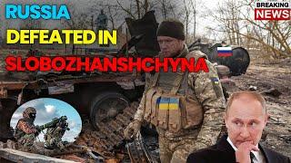 4 MINUTES AGO! Ukrainian Army Destroyed  Russians Forces on Slobozhanshchyna Front!