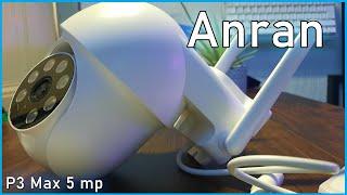 Anran P3 MAX 5mp CCTV (360, WiFi, motion tracking)