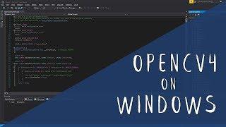 Build and Install OpenCV 4 on Windows 10