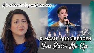 Dimash Qudaibergen | 'You Raise Me Up' - Moving performance - My reaction video