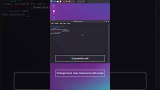  Kali Linux : Reset Root user Password | Ethica Cyber