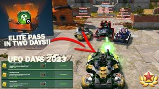 Tanki Online - UFO DAY 2023 | Completing NEW ELITE PASS IN 2 DAYS!!