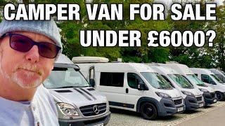 Help Find a used camper van for sale for under £6000 #vanlife
