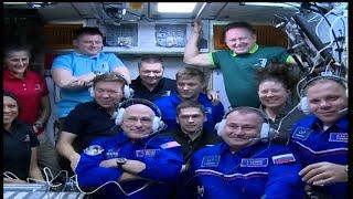 U.S. ASTRONAUT, CREWMATES ARRIVE AT SPACE STATION - Sept. 11, 2024