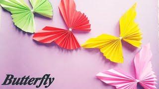 Easy paper Butterfly- Cute & easy Butterfly DIV