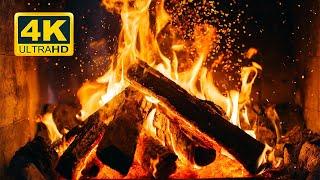  Fireplace 4K UHD! Fireplace with Crackling Fire Sounds Fireplace Burning for Home.