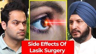 Doctor Explains Long Term Side Effects Of LASIK Surgery - Dr Basu | Raj Shamani Clips