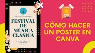 Cómo hacer un Póster en Canva