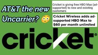 Cricket Wireless adds HBO Max for free! Is AT&T the new uncarrier?