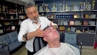 HOW ABOUT HAVING A REAL BARBER EXPERIENCE? ASMR AMAZING SKIN CARE AND MASSAGE WITH MUNUR ONKAN!
