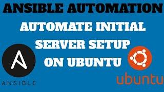 Ansible tutorial, Ubuntu server setup for beginners