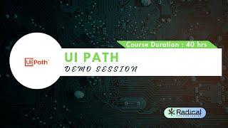 UI Path Demo | RPA | Control Flow | Selectors | Automation | Sequence | Demo - Radical Technologies