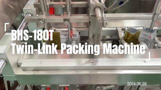 Boevan BHS-180T Twin-link Shampoo Sachet Packing Machien Automated