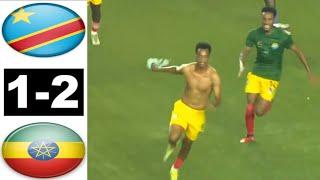 Ethiopia vs Congo dr 2-1 all goals Highlights 2024 Congo dr vs Ethiopia