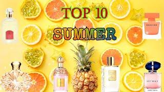 TOP 10 FRESH & CLEAN FRAGRANCES FOR SUMMER 2021 | MY PERFUME COLLECTION