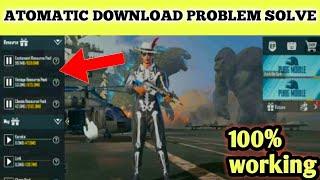 HOW TO DISABLE AUTOMATICALLY DOWNLOAD IN PUBG MOBILE | HOW TO STOP AUTOMATIC DOWNLOAD RESOURCE PACK