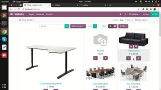 Product Quick Add to cart Odoo