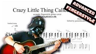 Crazy Little Thing Called Love TAB - fingerstyle guitar tabs (PDF + Guitar Pro)