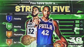 THE BEST STRETCH BIG BUILD IN NBA 2K20! DEMIGOD STRETCH BIG! BEST SHOOTING CENTER BUILD 2K20!