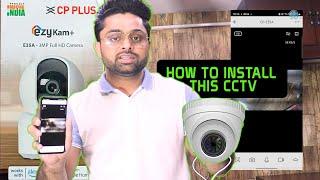 How to Install CP PLUS 2MP Full HD Smart Wi-Fi CCTV Home Security Camera - A Step-by-Step Guide