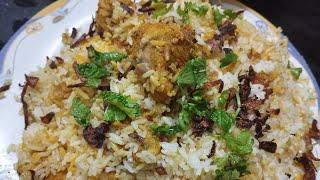 Hyderabadi chicken biryani from khan's kitchen