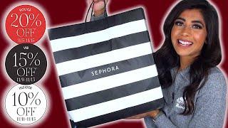 HUGE SEPHORA VIB SALE HAUL | Holiday Savings Event 2021!