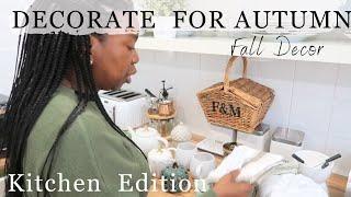 DECORATE FOR AUTUMN| AFFORDABLE FALL DECOR| GIVE AWAY| CHATTY DECORATE WITH ME