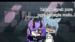 Kakak dan adeq:')ft.kak rara_(cek desk)