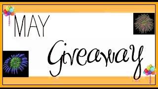 BonArchy7~ MAY GIVEAWAY!