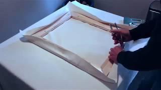 Stretching and Priming a Canvas in Under 60 Seconds