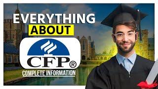 CFP or Certified Financial Planner Certification Full Course Details 2024 ||