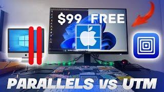 Free Windows 11 on UTM 4.1 vs Paid Parallels 19 on Mac - Speed Test, Performance. What's Better?