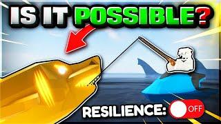 Can You Catch MEGALODON Without Resilience? | ROBLOX FISCH