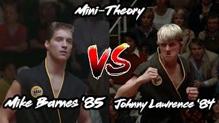 Can Mike Barnes beat Johnny Lawrence? - Mini-Theory #shorts