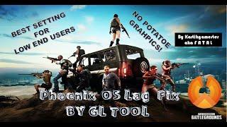 How to FIX LAG & Blackscreen  in PUBG MOBIL Phoenix OS! Enable FPS COUNTER! BEST SETTING 0.16.0 PUBG